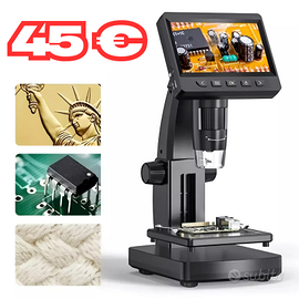 Microscopio Industriale Digitale 1000X HD 4,5''