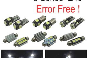KIT 16 LAMPADE LED INTERNE BMW E46 SEDAN COUPE 328
