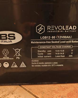 batterie per scooter  12V 80Ah
