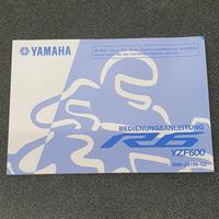USO E MANUTENZIONE MANUALE YAMAHA PER YZF-R6 IN TE