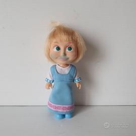 Bambola Masha - Masha e Orso con vestito azzurro