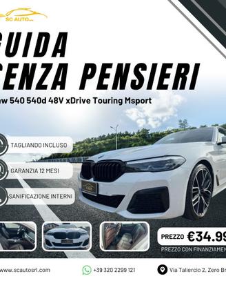 BMW 540 d Touring mhev 48V xdrive Msport auto