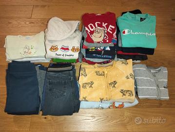 Lotto abbigliamento invernale bambino 24 mesi 