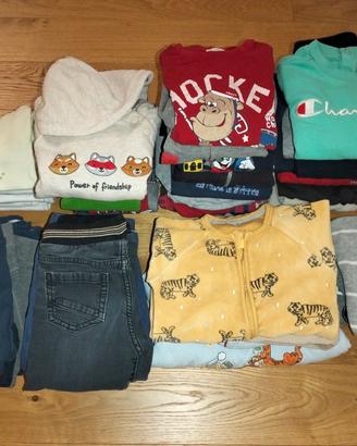 Lotto abbigliamento invernale bambino 24 mesi 