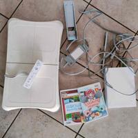 Nintendo wii+balance+telecomando+giochi