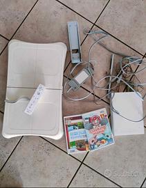 Nintendo wii+balance+telecomando+giochi