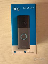 Ring Battery Doorbell - nuovo sigillato