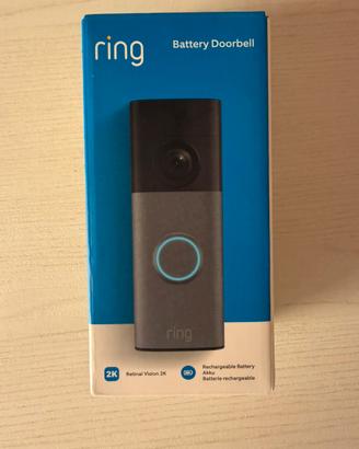 Ring Battery Doorbell - nuovo sigillato