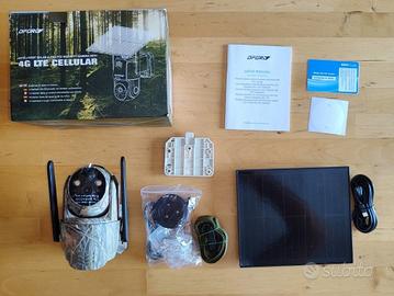 Videosorveglianza 4G con panello solare - Nuova