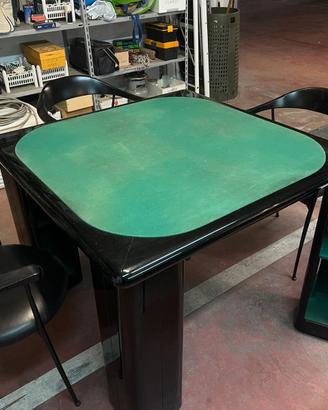 TAVOLO DA POKER CON 4 POLTRONE – € 900