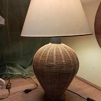 Lampada in rattan 