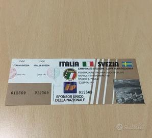Italia - Svezia 1987. Campion. Europa, coppa Henri