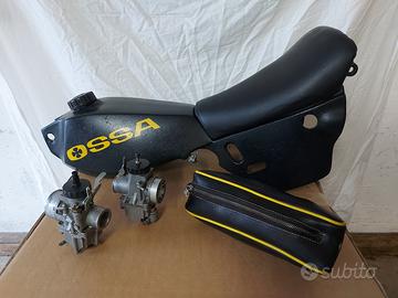 Socca serbatotio Ossa Yellow Orange Cagiva Merlin