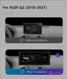 Android cockpit audi display q2  a4 a5 