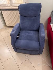 Poltrona elettrica reclinabile