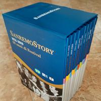 SanRemo Story 10 DVD con libri -  TV Sorrisi