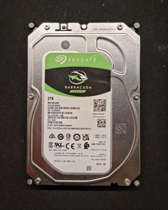 Hard Disk 2Tb Seagate Barracuda