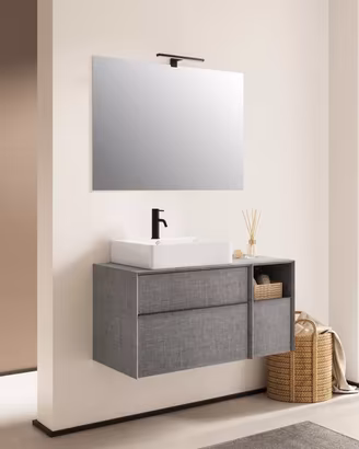 mobile bagno sospeso