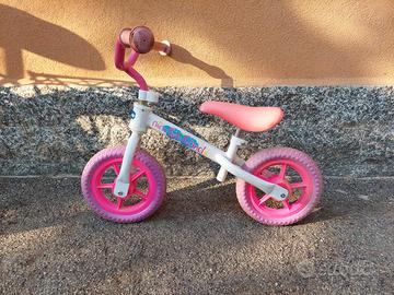 Bici senza pedali per bambina