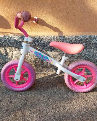 Bici senza pedali per bambina