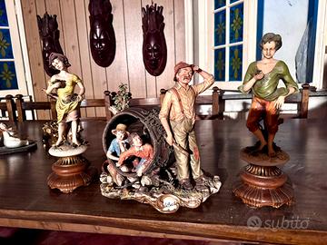 Statuette Capodimonte La Burla