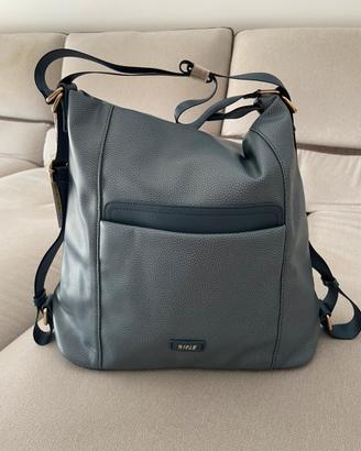 Borsa zaino RIFLE nuova color jeans