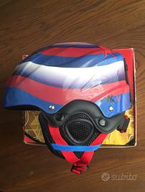 Casco e maschera sci bambino