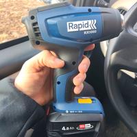 pistola termica a batteria della rapid 