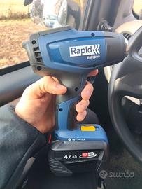 pistola termica a batteria della rapid 