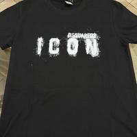 maglietta dsquared nera