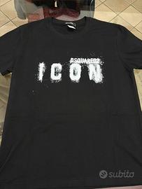 maglietta dsquared nera