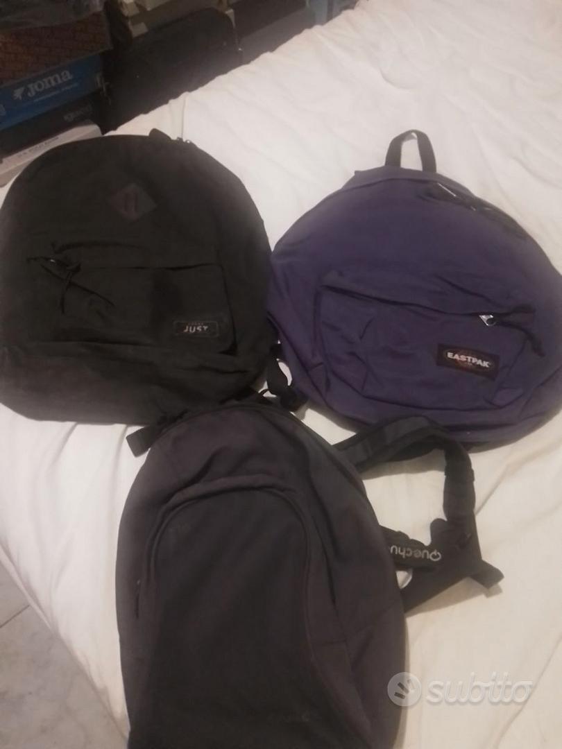 EASTPAK 2 ZAINI + ZAINO JUST + ZAINETTO QUECHUA - Abbigliamento e ...