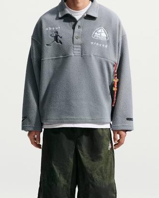 Nike ACG x Cactus Plant Flea Market Polo Grey  - L