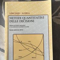 Libri metodi quantitativi delle decisioni