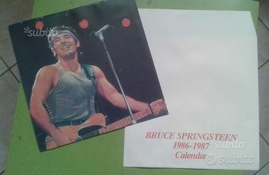 BRUCE SPRINGSTEEN da COLLEZIONE:CALENDARIO 1986-87