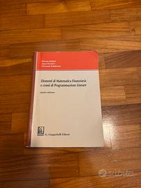 Libro Elementi di matematica finanziaria