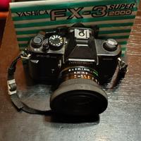 yashica fx3 super 2000 + zoom 75\200 + flash
