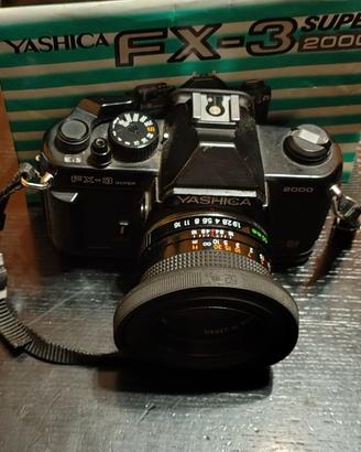 yashica fx3 super 2000 + zoom 75\200 + flash
