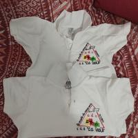 Coppia di magliette scolastiche