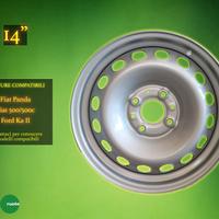 Cerchio in Ferro 14" per Fiat e Ford