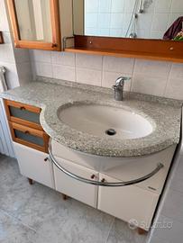 mobile bagno con specchio 