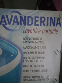 Lavatrice portatile