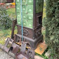 Stufa carbone legna fine 800