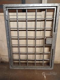 Cancello per finestra in ferro zincato