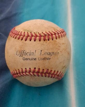 Palla da baseball vintage usata, modello Uno Gear 