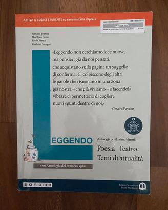 “Leggendo poesia teatro e temi di attualita”