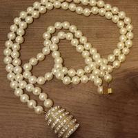 Collana di perle da allevamento