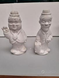 Statue Olio & Stanlio