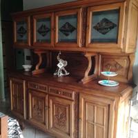Sala completa in stile shabby chic 