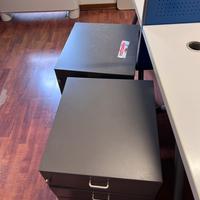 4 cassettiere ufficio in metallo